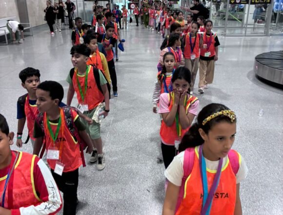 3ef55c96-ff74-4519-9356-86d1646400e6 Llega a España un primer grupo de 300 menores saharauis en el marco de Vacaciones en Paz 2025 | Sahara Press Service (SPS)