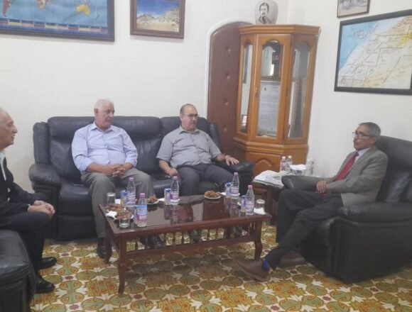 8680b7f1-5977-4604-b34a-93407947215d El Embajador de la República Saharaui en Argelia recibe a representantes de organizaciones de la sociedad civil argelina | Sahara Press Service (SPS)
