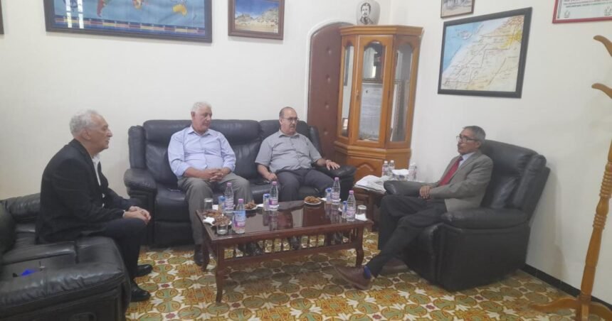 El Embajador de la República Saharaui en Argelia recibe a representantes de organizaciones de la sociedad civil argelina | Sahara Press Service (SPS)