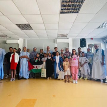 Un verano de paz y solidaridad: Niños y niñas saharauis llegan a Francia en el programa “Vacances en Paix”