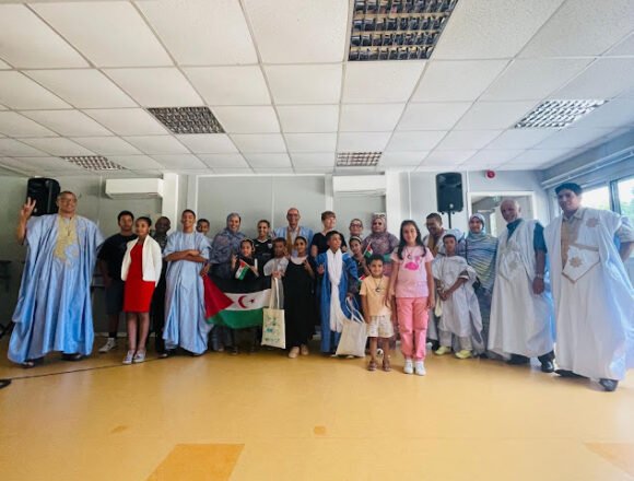 Un verano de paz y solidaridad: Niños y niñas saharauis llegan a Francia en el programa “Vacances en Paix”