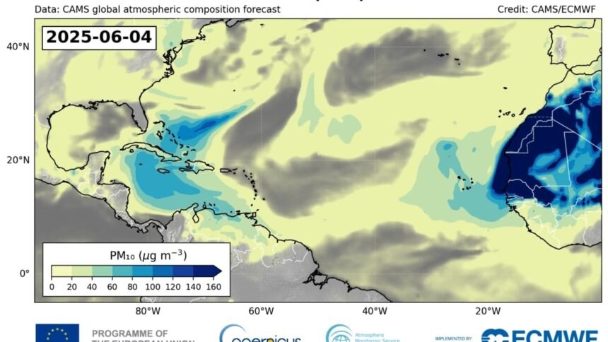 El programa meteorológico de la UE corrige su mapa y separa Marruecos del Sáhara Occidental