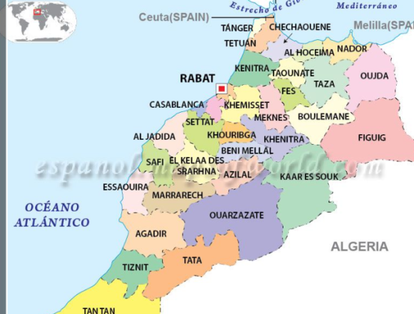 aswedrftghyj, El verdadero mapa de Marruecos: el que se muestra en todo el mundo y reconoce la ONU, no el que dibuja Rabat – Victoria G. Corera