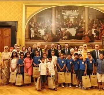 Grupos de los Pequeños Embajadores Saharauis de la Paz recibidos en la Cámara de Diputados italiana   | Sahara Press Service (SPS)