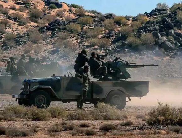 GUERRA EN EL SAHARA | El ejército saharaui ataca el cuartel general de un batallón enemigo en el sector de Bagari | Sahara Press Service (SPS)