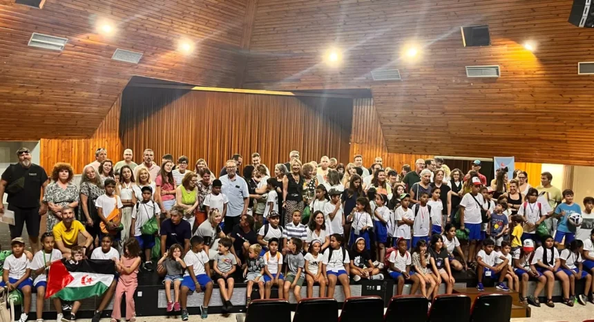 Huesca recibe con los brazos abiertos a los 41 menores saharauis y renueva su compromiso con todo un pueblo