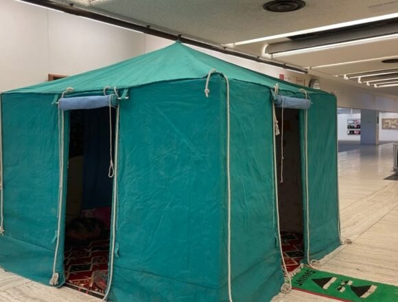 La jaima que una saharaui plantó en la ONU desafiando a Marruecos – EL INDEPENDIENTE