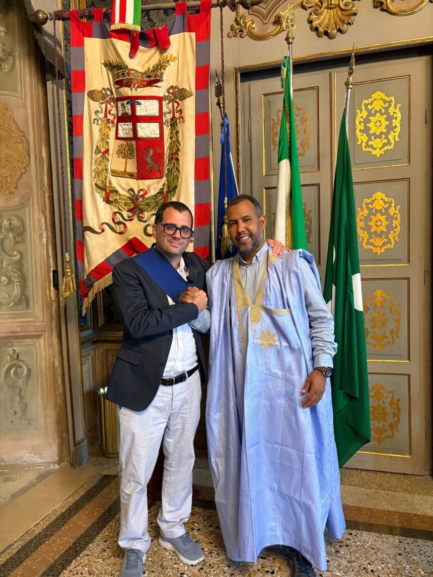 Encuentro entre representación del Frente POLISARIO y responsable italiano afianza relaciones entre Mantua y el pueblo  saharaui | Sahara Press Service (SPS)