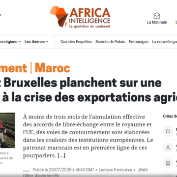 ¡Basta de complicidad europea con el expolio marroquí! | Rabat y Bruselas maniobran para esquivar la anulación de los acuerdos agrícolas en el Sáhara Occidental