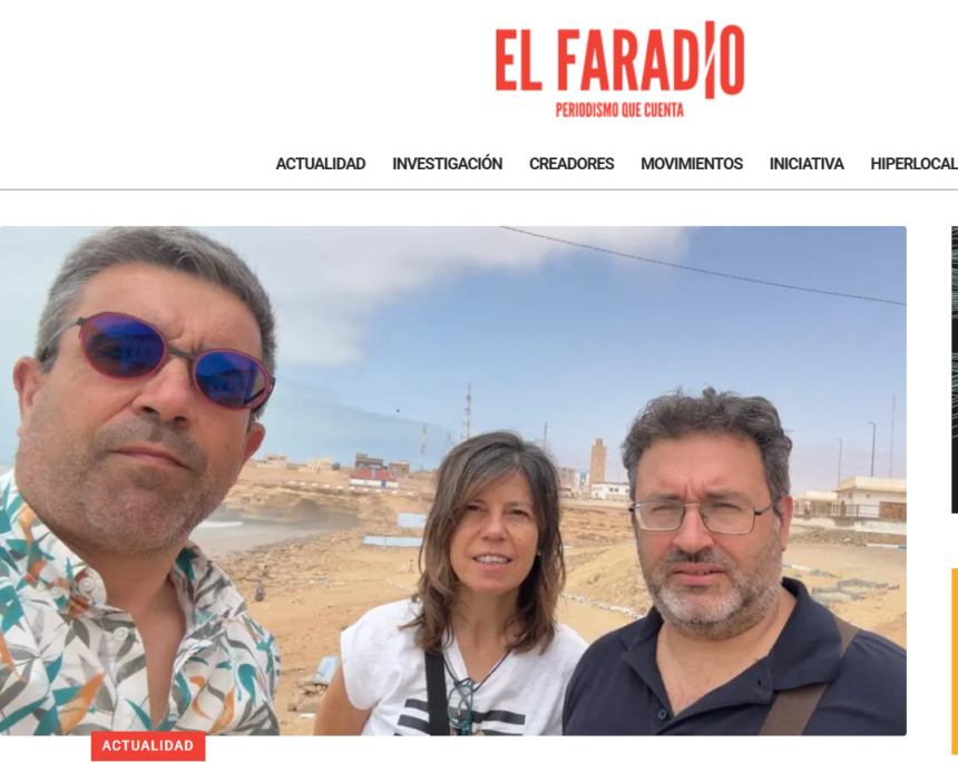 Dos periodistas y un activista de DDHH  españoles expulsados del Sáhara Occidental