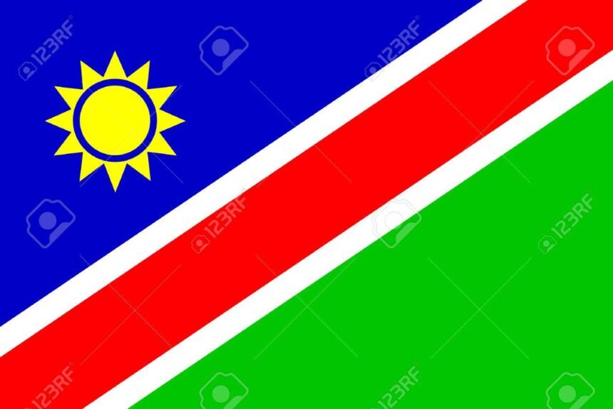 22966431-original-and-simple-namibia-flag-isolated-vector-in-official-colors Namibia reafirma su apoyo firme al pueblo saharaui y a Palestina