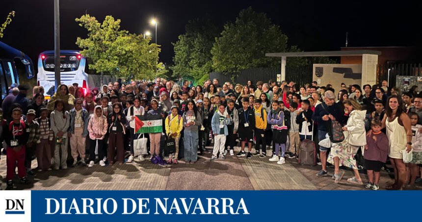 68b1c525b499f El regreso desde Navarra de los niños saharauis – Diario de Navarra