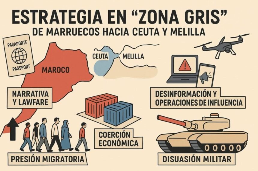 Marruecos y su estrategia de «zona gris» contra Ceuta y Melilla: presión híbrida, desinformación y rearme militar – ECSAHARAUI