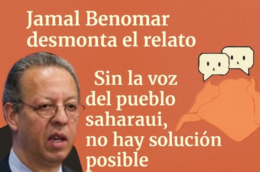 Jamal Benomar desmonta el relato marroquí: “Sin la voz del pueblo saharaui, no hay solución posible” – Victoria G. Corera