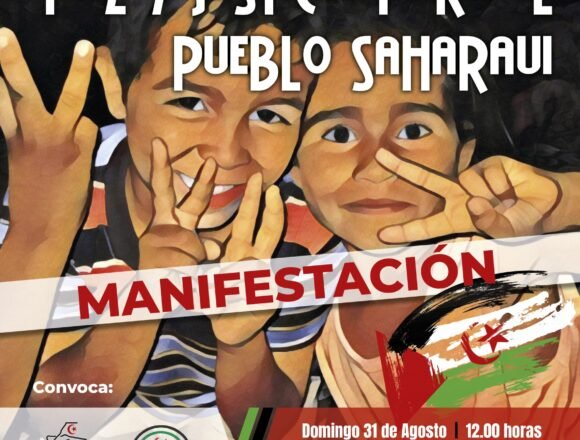 MANIFESTACION-VP-2025 Gijón acogerá una manifestación en apoyo al pueblo Saharaui el domingo 31 de agosto