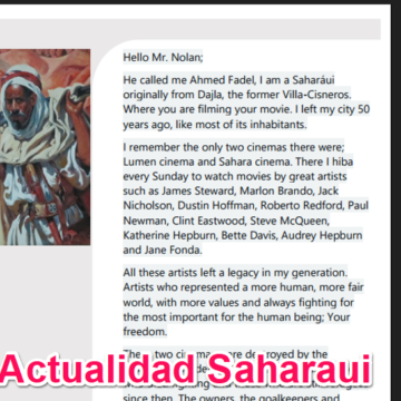 aqwertyui Noticias del SAHARA OCCIDENTAL – 8/8/2025 – La Actualidad Saharaui