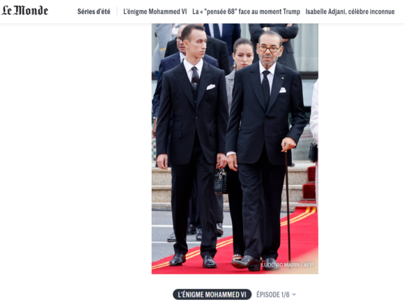 Le quotidien français Le Monde décrit une atmosphère de « fin de règne » pour Mohammed VI