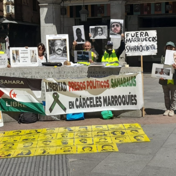 Mañana vuelven las concentraciones de apoyo a los presos políticos saharauis frente al Ministerio de Asuntos Exteriores, Unión Europea y Cooperación en Madrid
