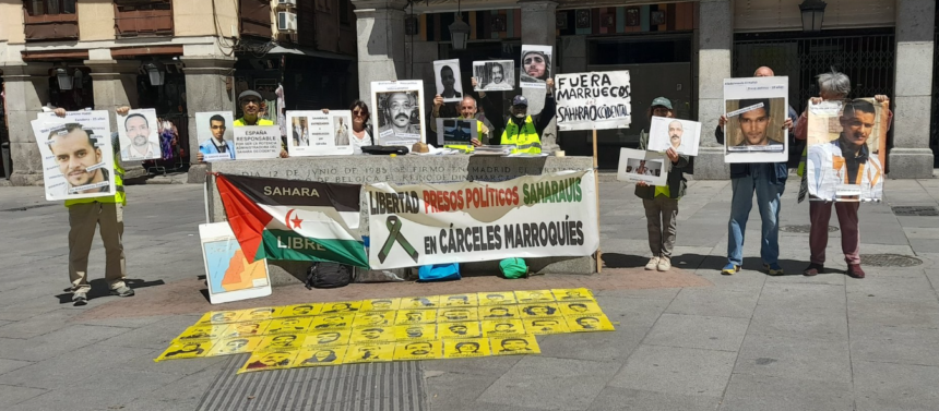 Mañana vuelven las concentraciones de apoyo a los presos políticos saharauis frente al Ministerio de Asuntos Exteriores, Unión Europea y Cooperación en Madrid