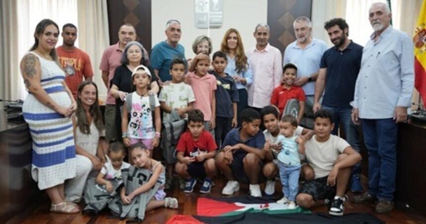 La alcaldesa de Villanueva de la Serena recibe a los niños y niñas del programa “Vacaciones en Paz” | Sahara Press Service (SPS)