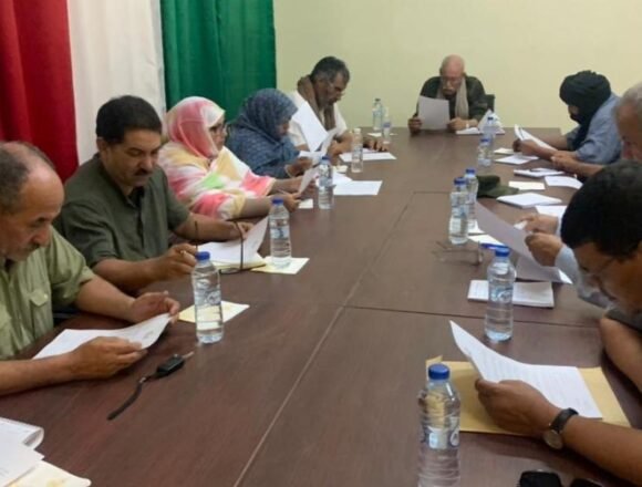 El presidente Brahim Ghali preside una reunión sobre seguridad hídrica | Sahara Press Service (SPS)
