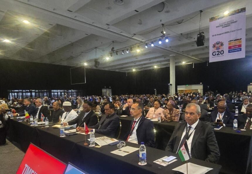 El Ministro de Agua y Medio Ambiente participa en Cumbre Africana sobre el Agua en Sudáfrica | Sahara Press Service (SPS)