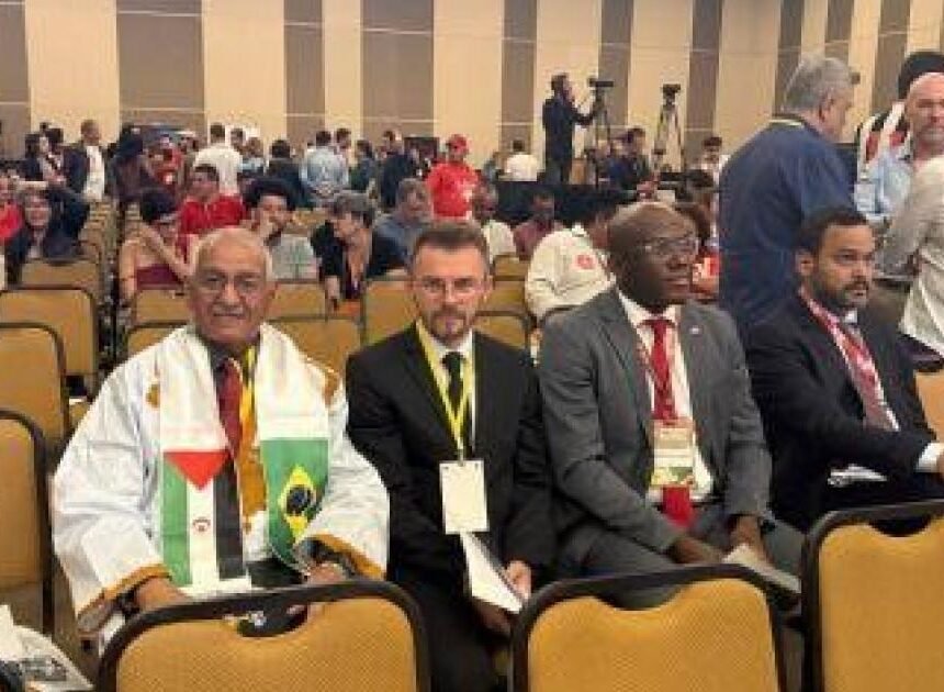 Frente POLISARIO participa en el Encuentro Nacional del Partido de Trabajo Brasileiro | Sahara Press Service (SPS)