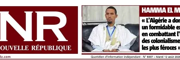 Hamma El Mahdi: “Argelia dio un ejemplo formidable al luchar contra uno de los colonialismos más feroces”