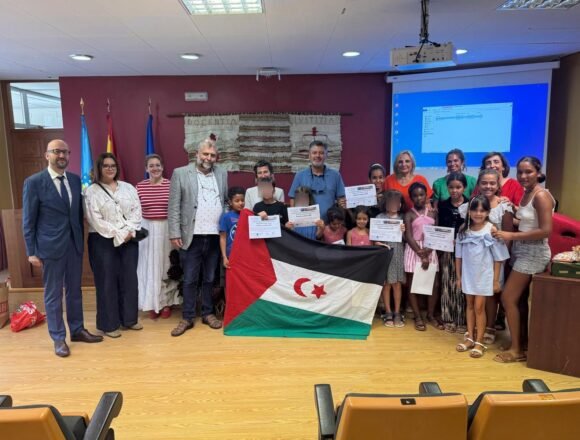 Niños saharauis y gallegos brillan en el “III Certamen Literario-artístico hispano-saharaui” | Sahara Press Service (SPS)