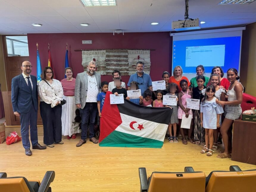 Niños saharauis y gallegos brillan en el “III Certamen Literario-artístico hispano-saharaui” | Sahara Press Service (SPS)