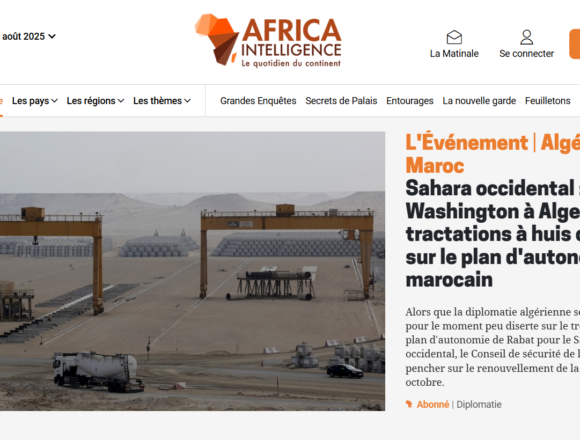 sdertyuik Washington, París y Rabat: la gran maniobra para enterrar el referéndum del Sáhara Occidental, según AFRICA INTELLIGENCE