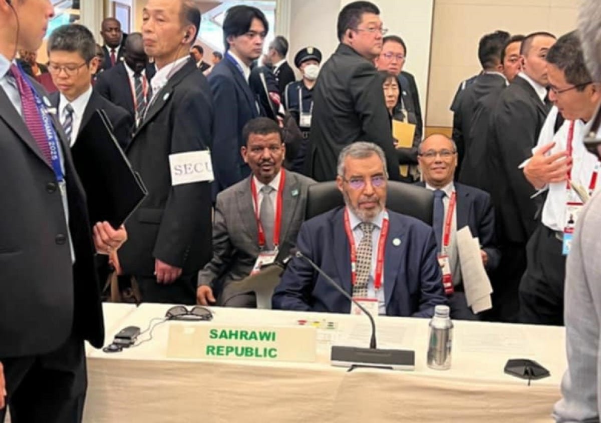 La delegación saharaui a Ticad 2025 (RD)