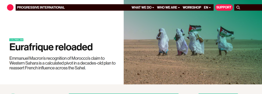 zsdfgvbhnjm Francia, Marruecos y el regreso de Euráfrica: el Sáhara Occidental como moneda de cambio