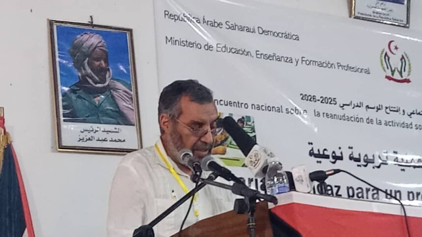 El Primer Ministro destaca que el Estado saharaui pone al servicio del sistema educativo los recursos materiales y humanos | Sahara Press Service (SPS)