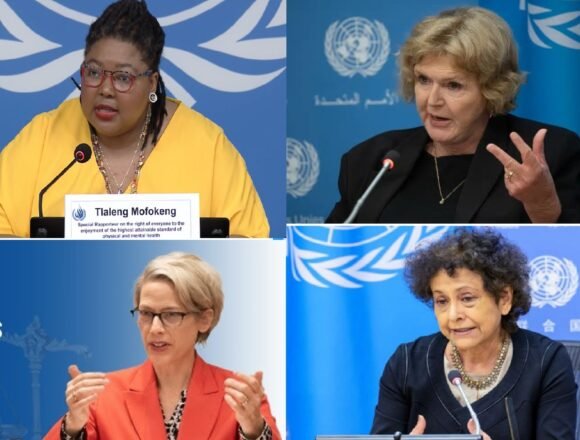 4raporteurs Cuatro relatoras especiales de la ONU denuncian la persecución marroquí contra defensores de derechos humanos saharauis | Sahara Press Service (SPS)