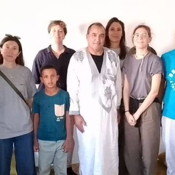 675cf9ff-faa6-4555-8186-e28aa6d6a8fb Ministro de Cultura recibe una delegación del movimiento solidario italiano | Sahara Press Service (SPS)