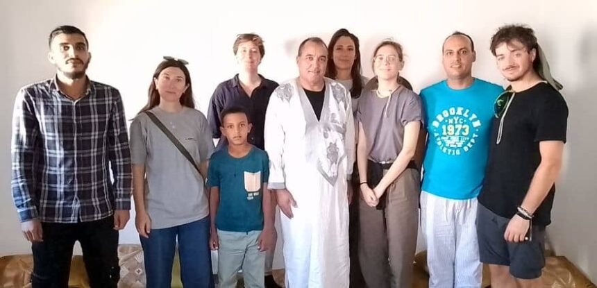 675cf9ff-faa6-4555-8186-e28aa6d6a8fb Ministro de Cultura recibe una delegación del movimiento solidario italiano | Sahara Press Service (SPS)