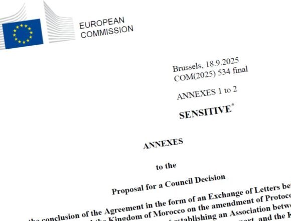 La Comisión Europea impulsa un acuerdo comercial UE-Marruecos, ignorando procesos democráticos y al pueblo saharaui – Western Sahara Resource Watch