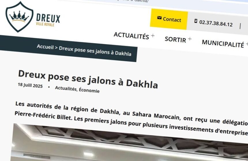 La municipalité de Dreux et le Sahara occidental : un risque juridique majeur pour une collectivité française – Centre d’analyse du Sahara Occidental