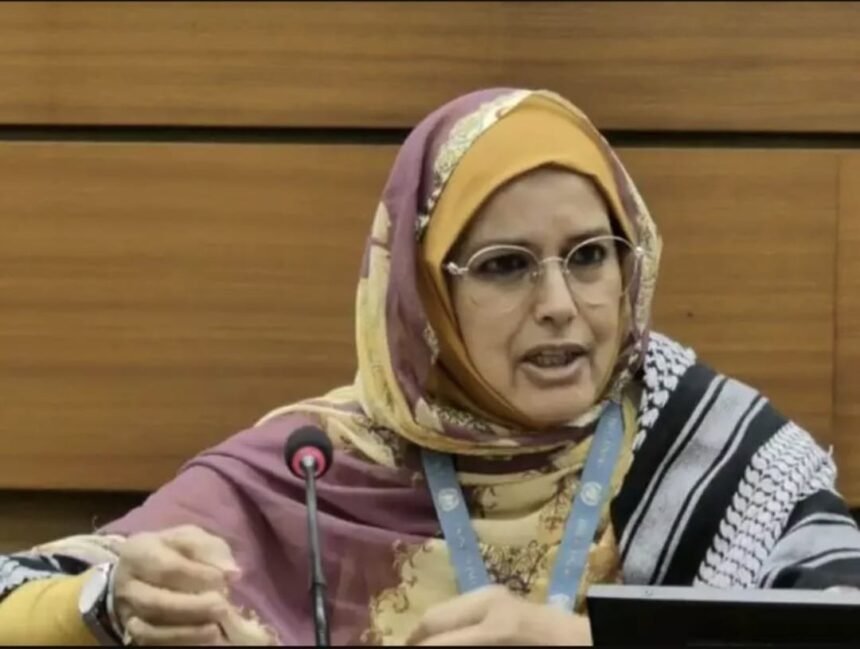 Galia Djimi: “el problema de las desapariciones forzosas no debe prescribir con el paso del tiempo” | Sahara Press Service (SPS)