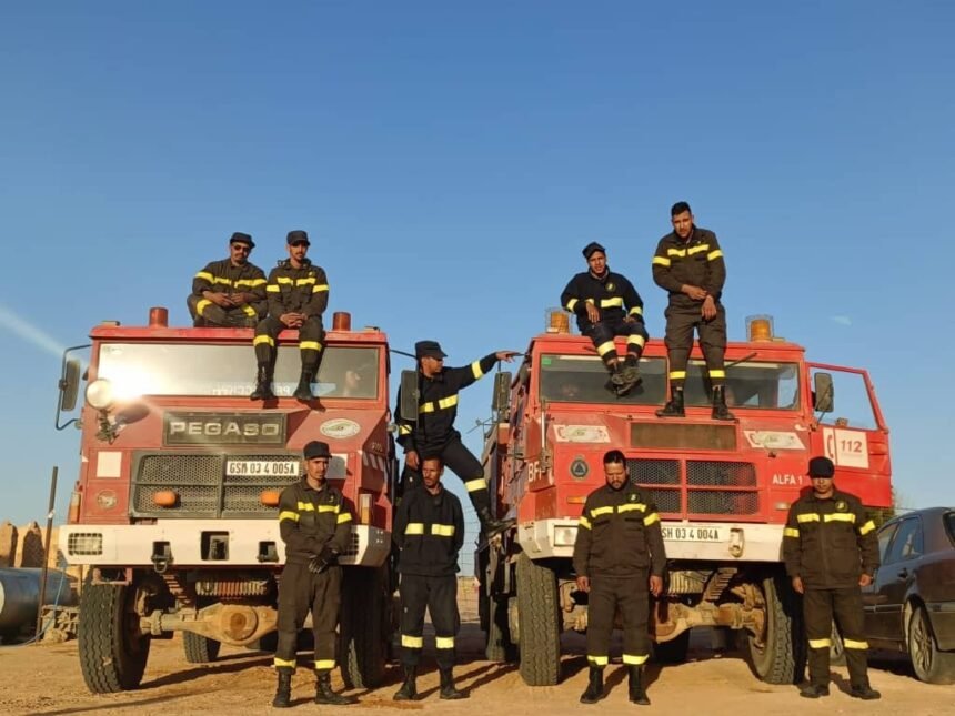 Los bomberos que apagan los fuegos en el desierto | NR | Periodismo alternativo