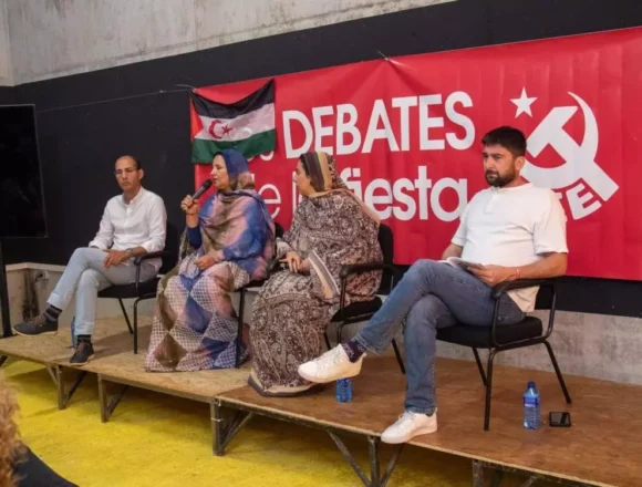Frente Polisario refuerza los lazos en la 47ª Fiesta del PCE | Sahara Press Service (SPS)