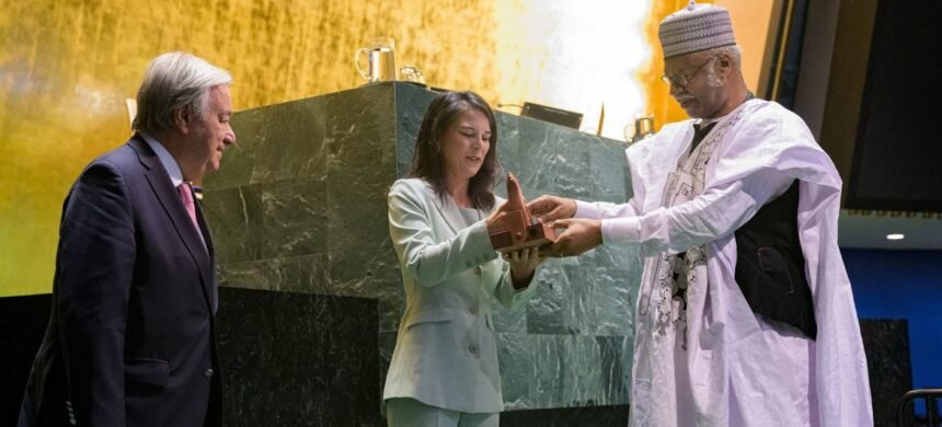 La nueva presidenta del 80º periodo de sesiones de la Asamblea General de la ONU, Annalena Baerbock, justificó en 2024 ataques a civiles en Gaza