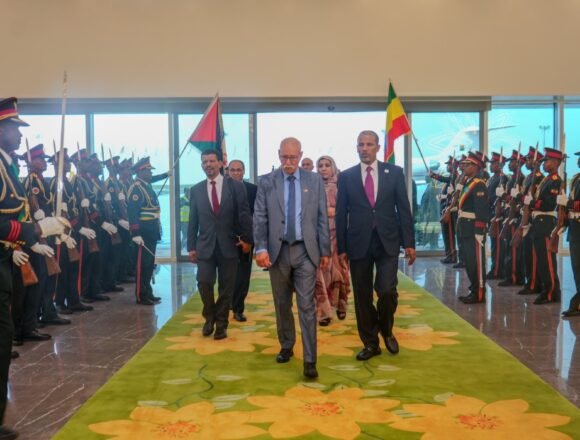 El Presidente de la República llega a Etiopía para participar en las cumbres del Clima y la Cumbre Africano-Caribeña | Sahara Press Service (SPS)