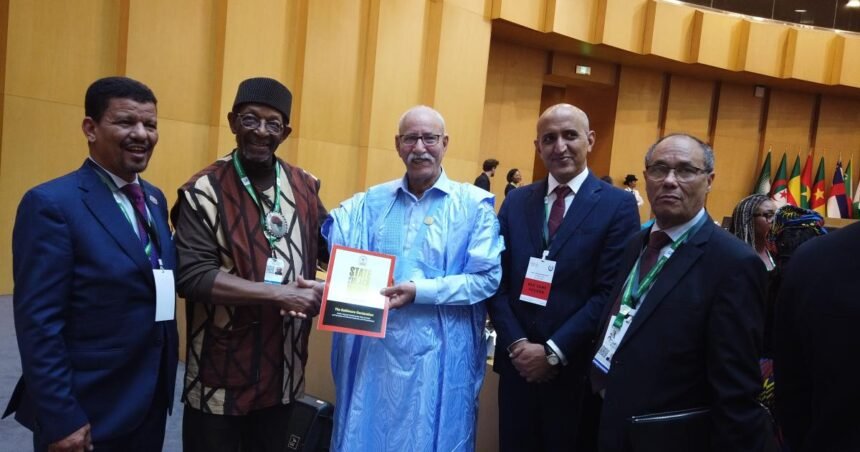 El presidente Brahim Ghali se reúne con jefes de delegaciones de África y el Caribe | Sahara Press Service (SPS)