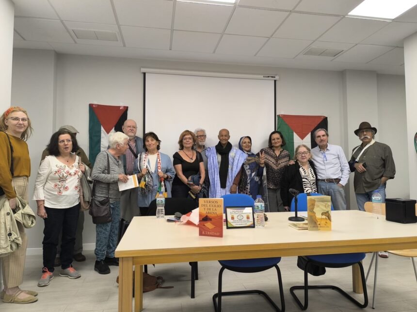 Madrid / Presentación del libro “Versos del exilio y la arena» nueva obra del escritor saharaui, Bachir Lehdad | Sahara Press Service (SPS)