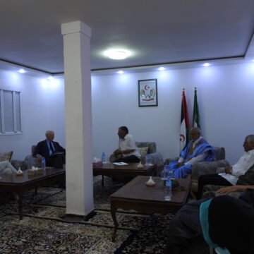 De Mistura se reúne con autoridades saharauis | Sahara Press Service (SPS)