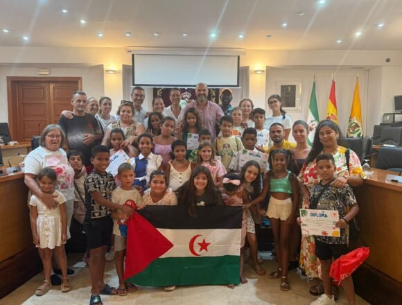 Niños y niñas saharauis se despiden del Campo de Gibraltar tras disfrutar del programa ‘Vacaciones en Paz’ – 8Directo