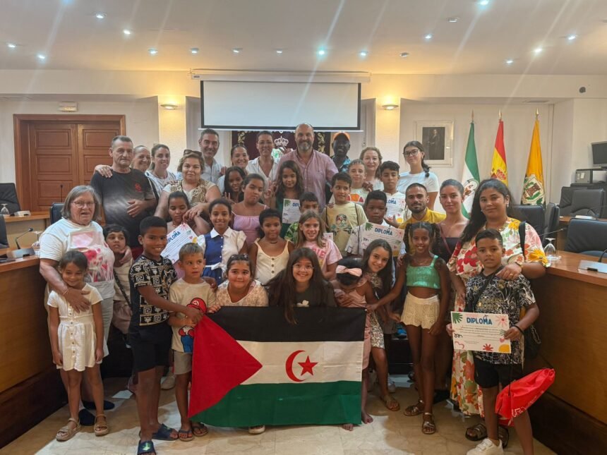 Niños y niñas saharauis se despiden del Campo de Gibraltar tras disfrutar del programa ‘Vacaciones en Paz’ – 8Directo