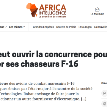 zsxdcfvgbhnm, Tensiones entre Marruecos y Estados Unidos: Rabat amenaza con sustituir sus F-16 norteamericanos por Rafale franceses prestados por Emiratos Árabes Unidos